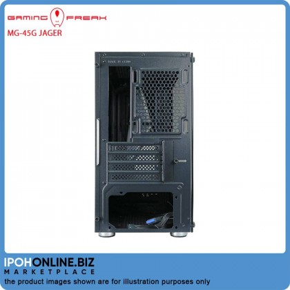 Gaming Freak MG-45G Jager Premium Middle Tower Case USB 3.0 M-ATX With Tempered Class Edition