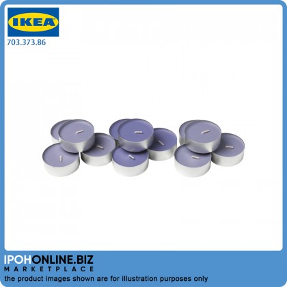 IKEA SINNLIG Scented Tealight Blackberry Natural 38mm Candles 30 Pieces Burning Time 4 Hour