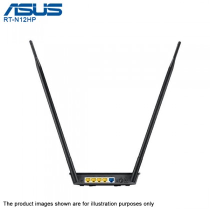 Asus RT-N12HP High Power Wireless N 300 Router / AP / Extender / Unifi