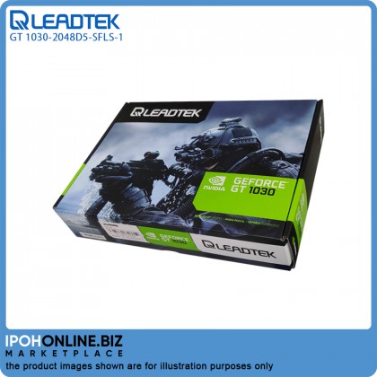 LEADTEK WinFast GeForce GT 1030 2GB GDDR5X DVI HDMI Graphics Card With Low Profile Bracket