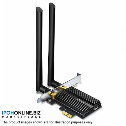 TP-Link Archer TX50E AX3000 Wi-Fi 6 Bluetooth 5.0 OFDMA PCIe Adapter with Low-Profile Bracket