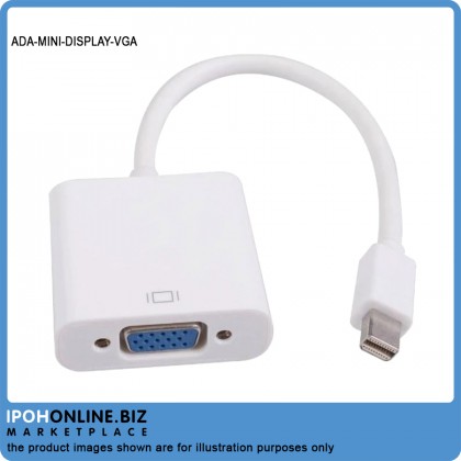 Mini Display Port To VGA Adaptor