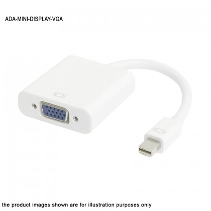 Mini Display Port To VGA Adaptor