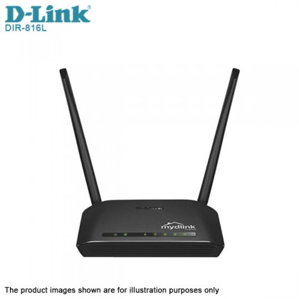 D-Link DIR-816L Wireless AC750 Dual Band Cloud Router Unifi