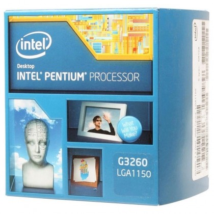 Intel Pentium Processor G3260 (3M Cache,3.30 GHz,1150) - FREE TREND MICRO INTERNET SECURITY CLOUD SOFTWARE