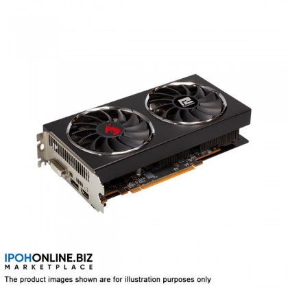 PowerColor Red Dragon AMD Radeon RX 5500 XT 8GB GDDR6 DVI DP HDMI Gaming Graphics Card