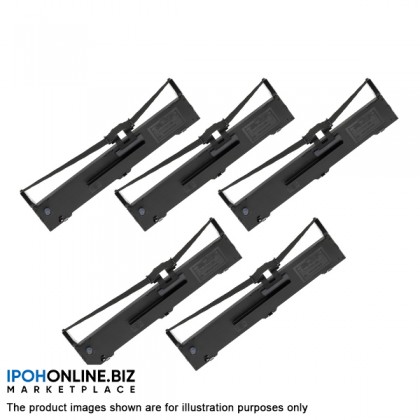 5 pcs Compatible Epson LQ590 FX-890N FX890 Printer Ribbon 5 pcs Compatible Epson LQ590 FX-890N FX890 Printer Ribbon