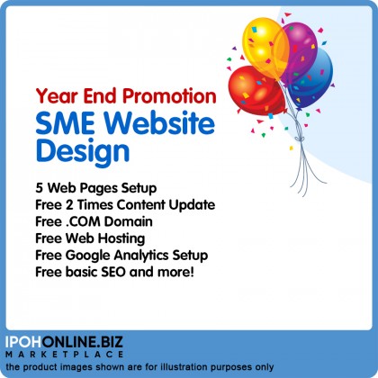 WordPress SME Website Design - FOC 16GB PenDrive (Year End Promotion)