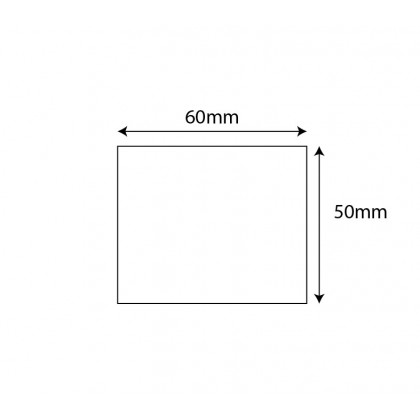 1 Roll 60mm x 50mm  Blank Barcode Label Sticker ( 1000 pieces each roll )