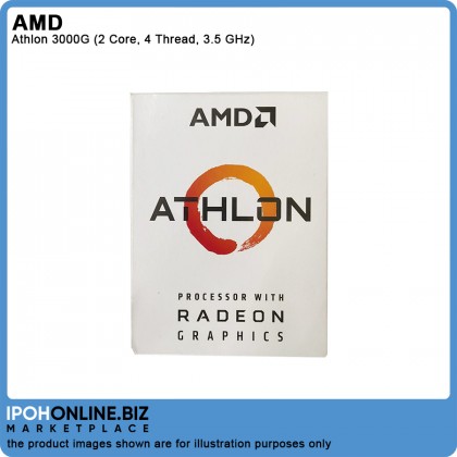 AMD Athlon 3000G Processor with Radeon Graphics