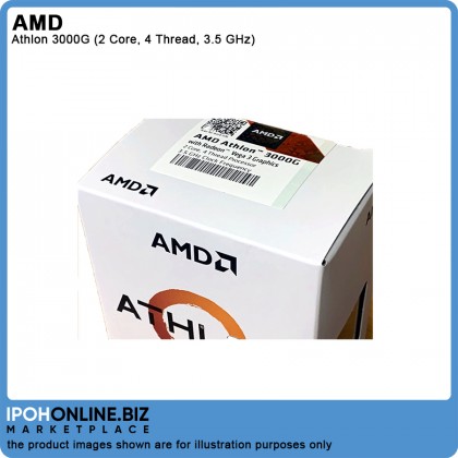 AMD Athlon 3000G Processor with Radeon Graphics