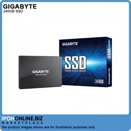 GIGABYTE 240GB 2.5-inch internal SATA SSD - GP-GSTFS31240GNTD