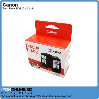 Canon PG810+CL-811 Value Twin Pack Original Ink Cartridge