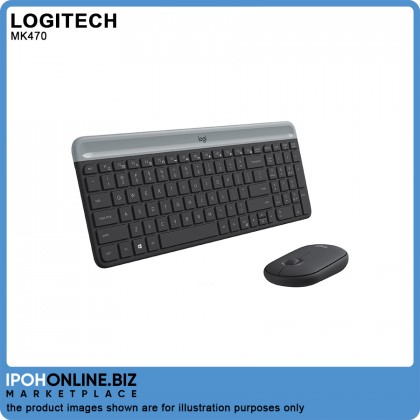 Logitech MK470 Silent Slim Wireless Keyboard Mouse Combo Logitech MK470 Silent Slim Wireless Keyboard Mouse Combo