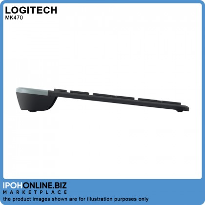 Logitech MK470 Silent Slim Wireless Keyboard Mouse Combo Logitech MK470 Silent Slim Wireless Keyboard Mouse Combo