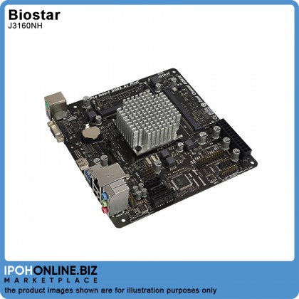 Biostar J3160NH CPU onboard Intel Celeron J3160 Quad-core 2.24G DDR3L VGA HDMI Mini ITX Motherboard