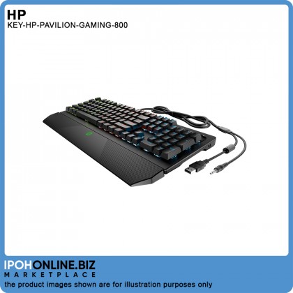 HP Pavilion USB Wired LED Mechanical Gaming Keyboard 800 - 5JS06AA#UUF