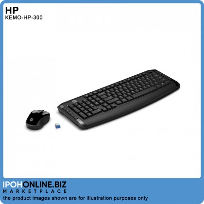 HP Wireless Keyboard and Mouse 300 Combo