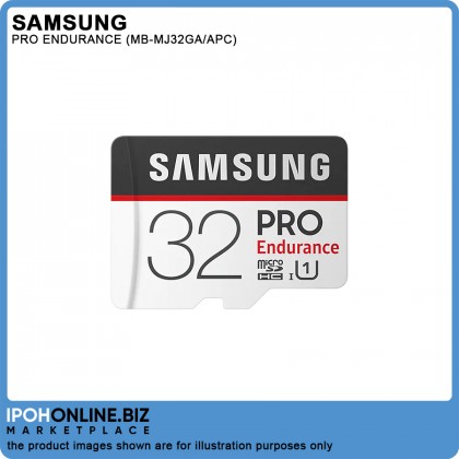 Samsung PRO Endurance MicroSD Memory Card 32GB With SD Adapter 4K Ultra HD - CCTV Bodycam Dashcam