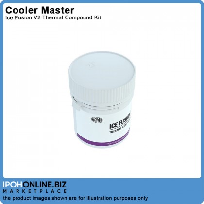 Cooler Master Ice Fusion V2 Thermal Compound Kit 40g With Scraper Cooler Master Ice Fusion V2 Thermal Compound Kit 40g With Scraper
