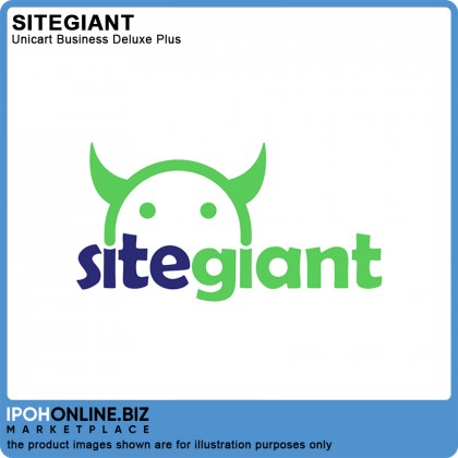 Sitegiant Unicart Business Deluxe Plus Malaysia Best E-Commerce Platform - FOC 16GB PenDrive / Online Training / 1 Year Unlimited Call Support Maintenance
