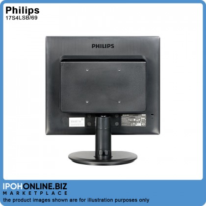 Philips 17S4LSB/69 17 inch DVI VGA SQUARE LED backlight LCD Monitor Philips 17S4LSB/69 17 inch DVI VGA SQUARE LED backlight LCD Monitor