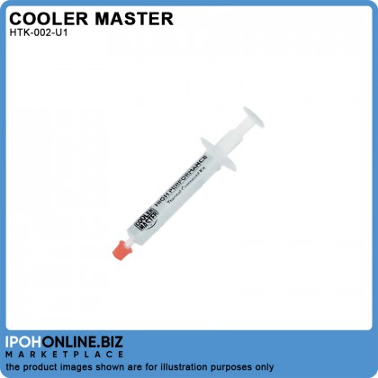 Cooler Master High Performance Thermal Compound Kit (HTK-002-U1) - CPU Chipset VGA Card