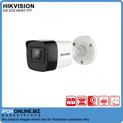 Hikvision DS-7204HUHI-K1 4 Channel Turbo HD DVR + Hikvision DS-2CE16H0T-ITF 5MP Bullet Camera x 4 + 1TB Seagate Skyhawk CCTV HDD Hikvision DS-7204HUHI-K1 4 Channel Turbo HD DVR + Hikvision DS-2CE16H0T-ITF 5MP Bullet Camera x 4 + 1TB Seagate Skyhawk CCTV HDD