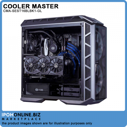 Cooler Master CMA-SEST16BLBK1-GL Extension Sleeved Cable Kit - Blue+Black GL