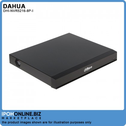 DAHUA DHI-NVR5216-8P-I 16 Channel 1U 8PoE 2HDD WizMind Network Video Recorder