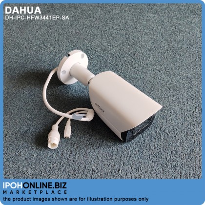 DAHUA DH-IPC-HFW3441EP-SA 4MP IR Fixed Focal Bullet WizSense Network Camera