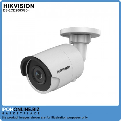 Hikvision DS-2CD2083G0-I 8MP 4K 2.8mm/4mm Outdoor WDR EXIR MINI Fixed Bullet Network IP Camera Hikvision DS-2CD2083G0-I 8MP 4K 2.8mm/4mm Outdoor WDR EXIR MINI Fixed Bullet Network IP Camera