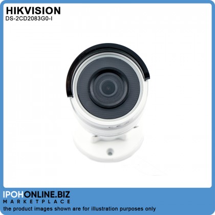 Hikvision DS-2CD2083G0-I 8MP 4K 2.8mm/4mm Outdoor WDR EXIR MINI Fixed Bullet Network IP Camera Hikvision DS-2CD2083G0-I 8MP 4K 2.8mm/4mm Outdoor WDR EXIR MINI Fixed Bullet Network IP Camera