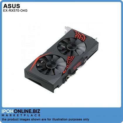ASUS Expedition Radeon RX 570 OC Edition 4GB GDDR5 For Non-Stop VR And 4K Gaming Mining - Bulk Pack