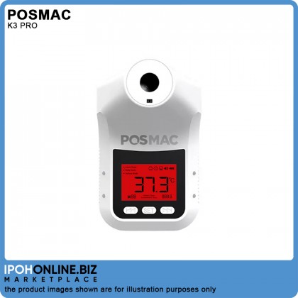 POSMAC K3 Pro Sensitivity Distance Sensor 2.8 Inch LCD Screen Thermometer Support Outdoor - Tripod Stand + AA Battery x 4