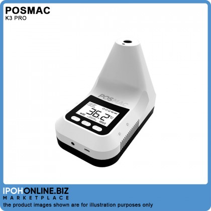 POSMAC K3 Pro Sensitivity Distance Sensor 2.8 Inch LCD Screen Thermometer Support Outdoor - Tripod Stand + AA Battery x 4