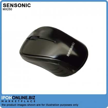 Sensonic MX250 2.4GHz Wireless Cordless Optical Mouse FOC Battery Sensonic MX250 2.4GHz Wireless Cordless Optical Mouse FOC Battery
