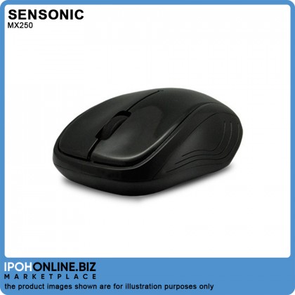 Sensonic MX250 2.4GHz Wireless Cordless Optical Mouse FOC Battery Sensonic MX250 2.4GHz Wireless Cordless Optical Mouse FOC Battery