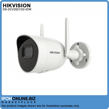 HIKVISION DS-2CV2021G2-IDW 4mm 2MP Outdoor Audio Bullet WiFi Network Camera