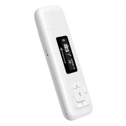 Transcend Digital Music Player 8GB MP330 MP3 Player - White