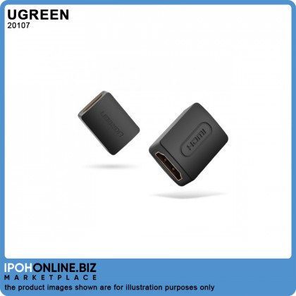 UGREEN High Speed HDMI Female to Female Coupler Adapter (Black)