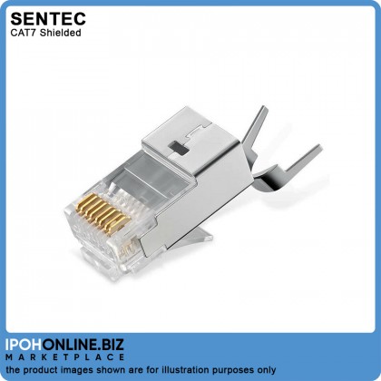 SenTec 4PCS RJ45 CAT7 Shielded Connector 