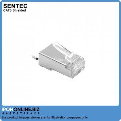 SenTec 4PCS RJ45 CAT6 Shielded Connector 