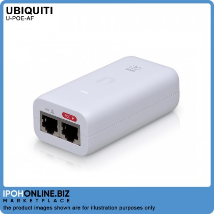 Ubiquiti POE Adapter U-POE-AF Network Gigabit 802.3af for CCTV, AP, VOIP Ubiquiti POE Adapter U-POE-AF Network Gigabit 802.3af for CCTV, AP, VOIP