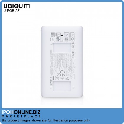 Ubiquiti POE Adapter U-POE-AF Network Gigabit 802.3af for CCTV, AP, VOIP Ubiquiti POE Adapter U-POE-AF Network Gigabit 802.3af for CCTV, AP, VOIP