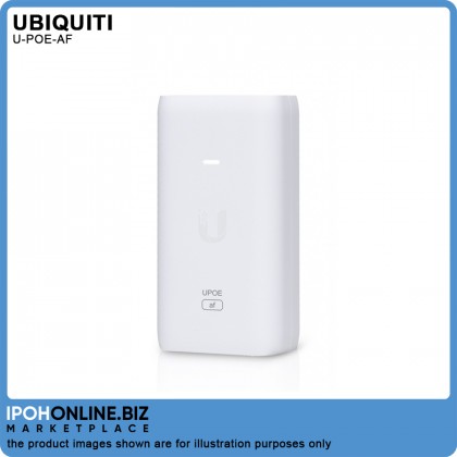 Ubiquiti POE Adapter U-POE-AF Network Gigabit 802.3af for CCTV, AP, VOIP Ubiquiti POE Adapter U-POE-AF Network Gigabit 802.3af for CCTV, AP, VOIP