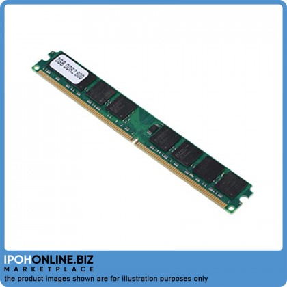2GB DDR2 PC2-6400 800MHz 240Pin 1.8V Desktop DIMM Memory RAM (2GB/800.W)
