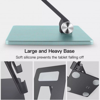 Tablet Stand Desktop Adjustable Ipad Stand Foldable Holder Dock Cradle