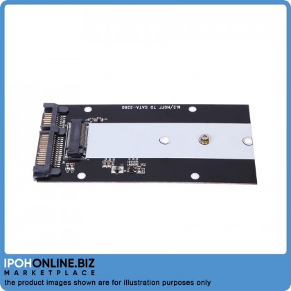 B-Key M.2 NGFF SSD to 2.5in SATA Converter Adapter Card 2230-2280
