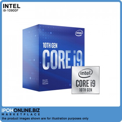 Intel Core i9-10900F Processor - 20MB Cache 10C20T LGA 1200 DDR4 2933